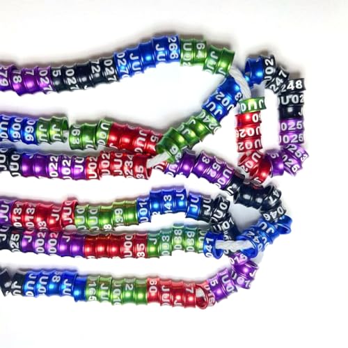 Taubenbeine mit Ringen und Beinen mit geschlossenen Loops Vögeln Beschriftungen Beine mit Clips, Tauben, Wachteln, Papageien, gemischten Farben, Zufallszahlen Mixed color 4.0mm closed ring 100 Stück Taubenbeine mit Ringen und Beinen mit geschlossenen Loops Vögeln Beschriftungen Beine mit Clips, Tauben, Wachteln, Papageien, gemischten Farben, Zufallszahlen Mixed color 4.0mm closed ring 100 Stück von HJHLYJQBF