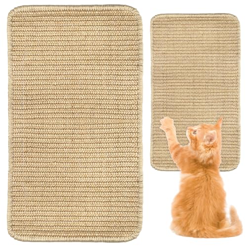 Sisal Teppich Katzen Kratzteppich, Kratzkissen Boden rutschfest, Wand Kratzbrett Kratzmatte, Kratzmatte Katze, Schleifkrallen Katzenkratzmatte, Selbstklebend Katzenboden Kratzpad für Schützt Sofas Sisal Teppich Katzen Kratzteppich, Kratzkissen Boden rutschfest, Wand Kratzbrett Kratzmatte, Kratzmatte Katze, Schleifkrallen Katzenkratzmatte, Selbstklebend Katzenboden Kratzpad für Schützt Sofas von HJJMN
