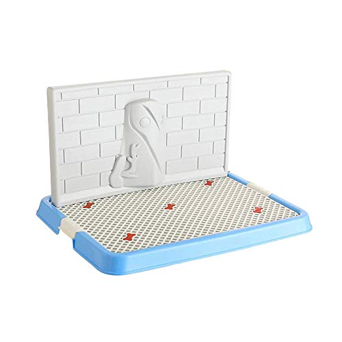Indoor Pet Dog Puppy Potty Tray with Pee Post Protection - Simulation Wall No Torn Puppy Pad Dog Toilet for Male / Boy Puppy - Ideal for Large Dogs - Efficient Training & Maximum Convenience Indoor Pet Dog Puppy Potty Tray with Pee Post Protection - Simulation Wall No Torn Puppy Pad Dog Toilet for Male / Boy Puppy - Ideal for Large Dogs - Efficient Training & Maximum Convenience von HJJP