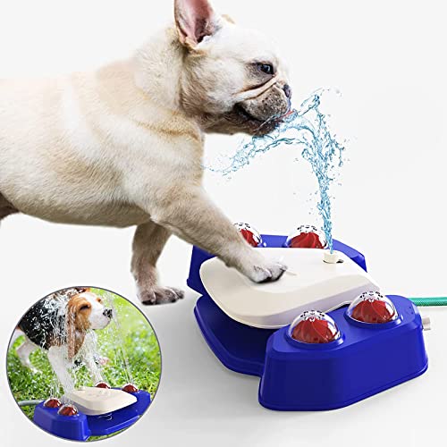 Pet Water Sprinkler Toy - Dog Fountain for Big and Small Dogs - Step-On Spray Dispenser - Easy Drinking - Perfect for Playtime - Paw Activated Pet Water Sprinkler Toy - Dog Fountain for Big and Small Dogs - Step-On Spray Dispenser - Easy Drinking - Perfect for Playtime - Paw Activated von HJJP