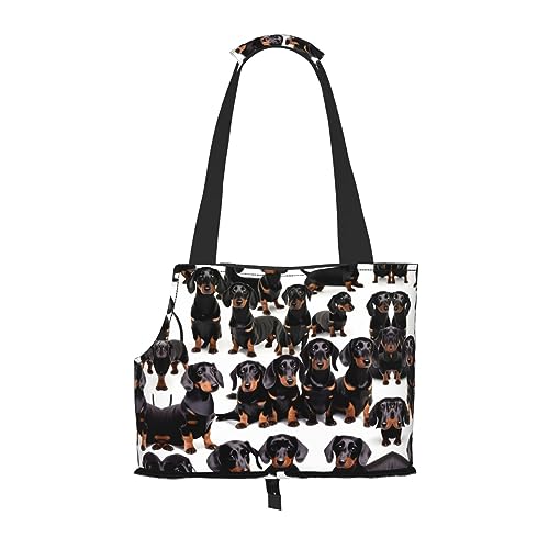 Dackel Weiner Haustier-Tragetasche, Hundetragetasche, für kleine Hunde, Katzen und Kaninchen Dackel Weiner Haustier-Tragetasche, Hundetragetasche, für kleine Hunde, Katzen und Kaninchen von HJLUUFT