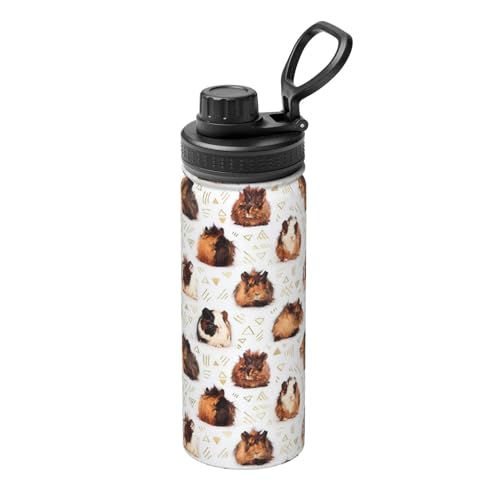 HJLUUFT Meerschweinchen 510.3 g Sport Isolierte Edelstahl Wasserflasche - Robuster 304 Stahl und doppellagige Isolierung, ideal für Outdoor-Sportarten HJLUUFT Meerschweinchen 510.3 g Sport Isolierte Edelstahl Wasserflasche - Robuster 304 Stahl und doppellagige Isolierung, ideal für Outdoor-Sportarten von HJLUUFT