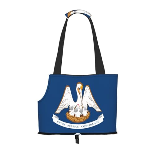 Louisiana Tragetasche mit Staatsflagge, für kleine Hunde, Katzen und Kaninchen Louisiana Tragetasche mit Staatsflagge, für kleine Hunde, Katzen und Kaninchen von HJLUUFT