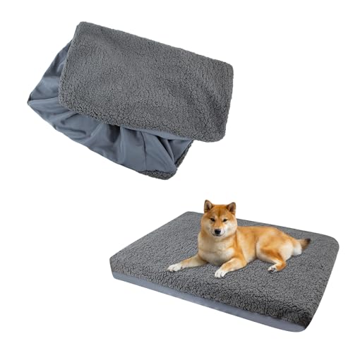 HJSSAA Bezüge für Hundebetten,Ersatz-Hundebettbezug aus Frottee und Wildleder,Wasserdicht Waschbar Bezug Hundekissen (27 x 36 x 6 inch) HJSSAA Bezüge für Hundebetten,Ersatz-Hundebettbezug aus Frottee und Wildleder,Wasserdicht Waschbar Bezug Hundekissen (27 x 36 x 6 inch) von HJSSAA