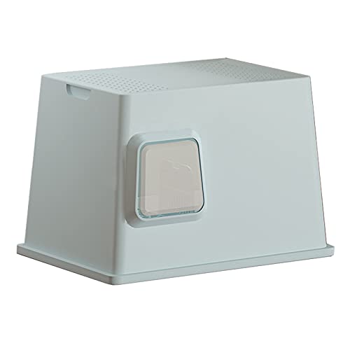 Geschlossen Katzentoilette Design für einfache Handhabung der Katzentoilette Leicht zu reinigen Katzenfänger Einfache Montage und viel Platz, mit Katzentoilettenschaufel Geschlossen Katzentoilette Design für einfache Handhabung der Katzentoilette Leicht zu reinigen Katzenfänger Einfache Montage und viel Platz, mit Katzentoilettenschaufel von HJXX