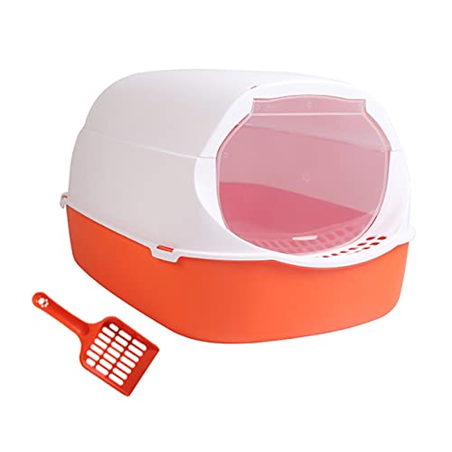 Katzenklo Haustier liefert geschlossene Katze Wurfpfanne abnehmbar und waschbar Falten Katze Wurf Box Multifunktionale deckende Katze Toilettensand SEinging Pedal Design Cat Litter Box Katzenklo Haustier liefert geschlossene Katze Wurfpfanne abnehmbar und waschbar Falten Katze Wurf Box Multifunktionale deckende Katze Toilettensand SEinging Pedal Design Cat Litter Box von HJXX