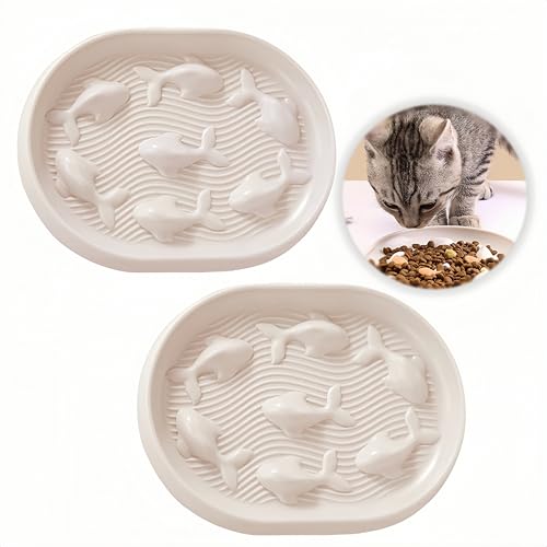 HJYDGJ 2erFutternapf Katze Slow Feeder Kleine Hunde rutschfest Katzennäpfe Puzzle-Schale mit Rutschfester Unterseite Fressnapf Katze Langsam Fütterung Hundenapf Katzennapf Langsam Fütterung Katzennapf HJYDGJ 2erFutternapf Katze Slow Feeder Kleine Hunde rutschfest Katzennäpfe Puzzle-Schale mit Rutschfester Unterseite Fressnapf Katze Langsam Fütterung Hundenapf Katzennapf Langsam Fütterung Katzennapf von HJYDGJ