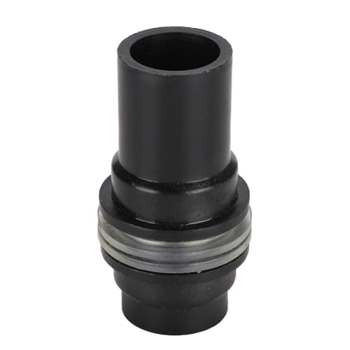 HKHKH 20 mm Schwarze PVC-Aquarium-Rohrverbindungen, oberer und unterer Wasseranschluss for Fischtanks, auslaufsicheres Verbindungszubehör/Teile mit transparentem Gummipolster von HKHKH