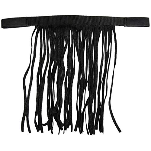 HKM FLIEGENSTIRNBAND FLIEGENFRANSEN NEU 5790 schwarz WB gleich Full von HKM