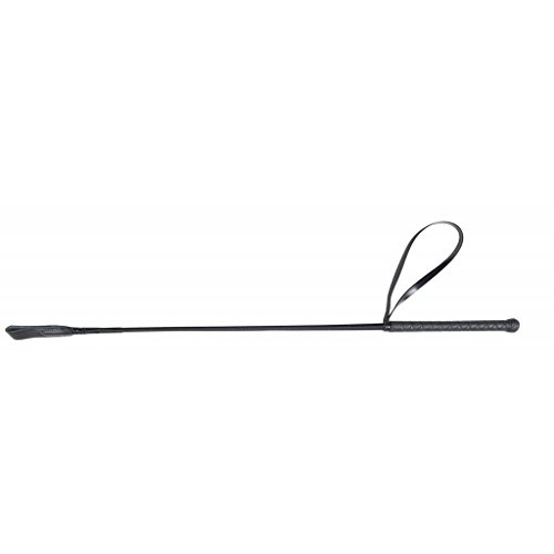 HKM SPORTS EQUIPMENT Peitsche Gerte Reitgerte mit Klatsche -Speedy- schwarz 65cm von HKM SPORTS EQUIPMENT