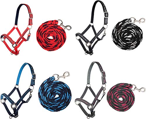 HKM 10025 Halfterset Sternchen, Halfter und Strick, Karabiner, Pony Shetty VB WB von HKM