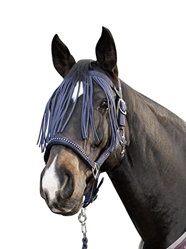 HKM 11389 Fliegenschutzstirnband Anti Fly, Fliegenschutz Insektenschutz, Dunkelblau, Warmblut HKM 11389 Fliegenschutzstirnband Anti Fly, Fliegenschutz Insektenschutz, Dunkelblau, Warmblut von HKM