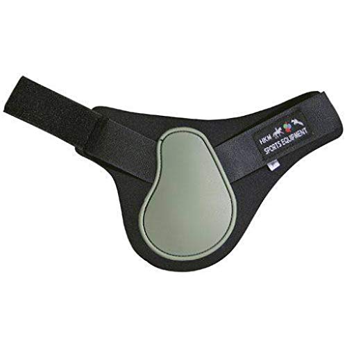 HKM 561107 HKM Streichkappen Softopren für Hinterbeine, Vollblut/Warmblut, olivgrün/schwarz von HKM