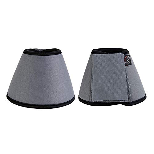 HKM 7274 Softopren Hufglocken Finja, Sprungglocken Springglocken, Grau/Schwarz, S HKM 7274 Softopren Hufglocken Finja, Sprungglocken Springglocken, Grau/Schwarz, S von HKM