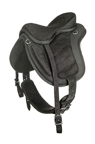 HKM 83629191 baumloser Shetty - Sattel, schwarz/schwarz, Shettygröße von HKM