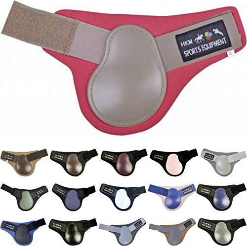 HKM 85516964 Streichkappen -Softopren für Hinterbeine, L, dunkelblau / baby blue von HKM
