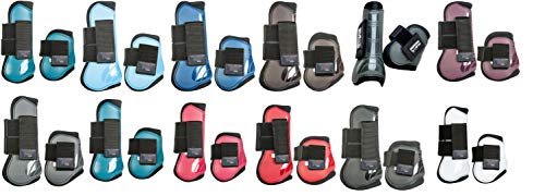 HKM 8566 Springgamaschen und Streichkappen 4er Set, gefüttert, Pony Cob Full HKM 8566 Springgamaschen und Streichkappen 4er Set, gefüttert, Pony Cob Full von HKM