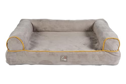 HKM ANAM Cara Hundesofa Taupe/Goldgelb L HKM ANAM Cara Hundesofa Taupe/Goldgelb L von HKM