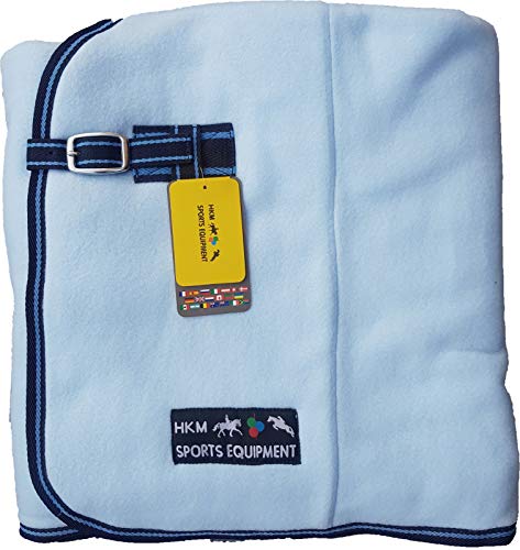 HKM Abschwitzdecke -Alaska-sea blue,Rückenlänge 105 cm von HKM