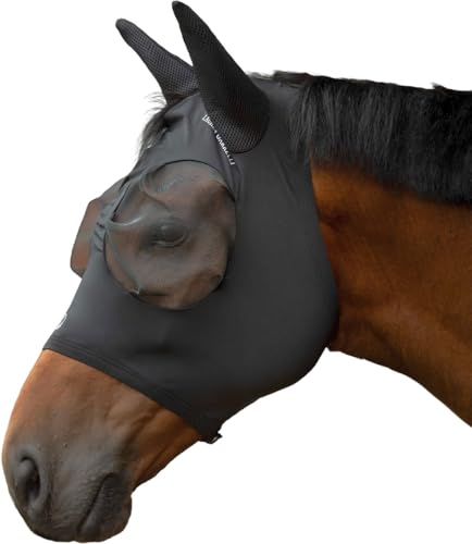 HKM Amalfi- Fliegenschutzmaske, Schwarz, Vollblut HKM Amalfi- Fliegenschutzmaske, Schwarz, Vollblut von HKM