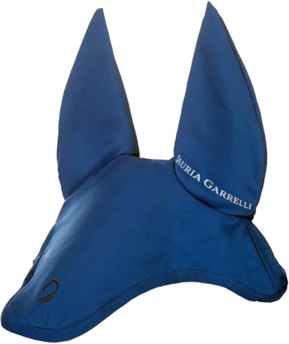 HKM Amalfi Soft Fliegenhaube, Blau, Pony von HKM