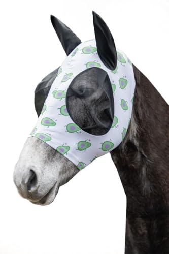 HKM Avocado Fliegenschutzmaske, Weiß/Lila, Pony HKM Avocado Fliegenschutzmaske, Weiß/Lila, Pony von HKM