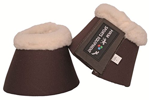 HKM Comfort Hufglocken Dunkelbraun One Size von HKM