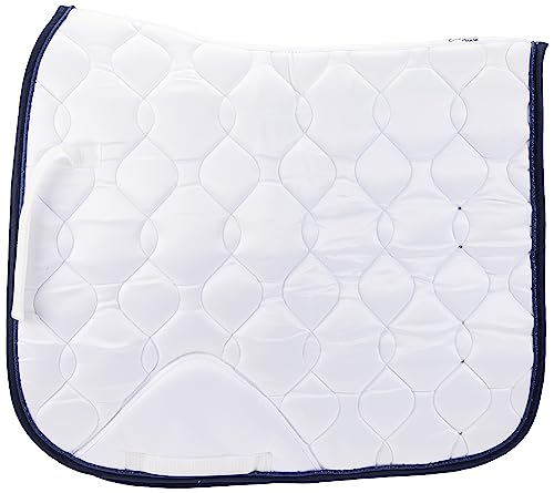 HKM Dressage Competition Schabracke Weiß/Navy One Size von HKM
