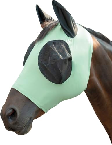 HKM Essentials Fliegenschutzmaske, Jade, Warmblut HKM Essentials Fliegenschutzmaske, Jade, Warmblut von HKM