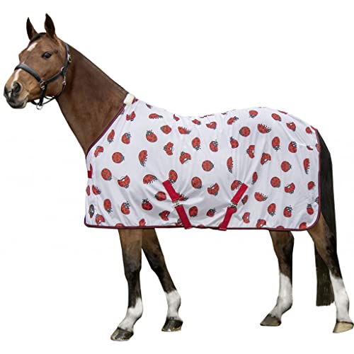 HKM Ladybug Pferdedecken 1230 weiß/rot 85, 85cm HKM Ladybug Pferdedecken 1230 weiß/rot 85, 85cm von HKM