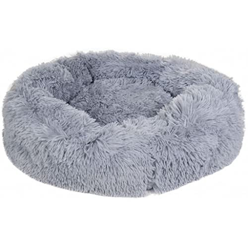 HKM Fluffy Hundebett hellgrau 70cm x 25cm von HKM