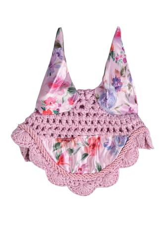 HKM Hobby Horsing - Fliegenhaube für Steckenpferd - Flower Print von HKM