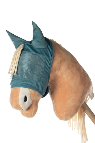 HKM Hobby Horsing Fliegenschutzmaske, Türkis, Einheitsgröße von HKM