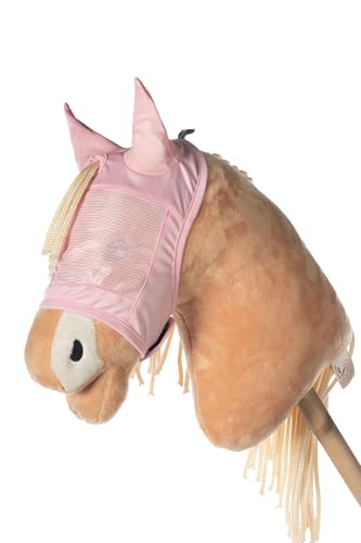 HKM Hobby Horsing Fliegenschutzmaske, Rosa, Einheitsgröße von HKM