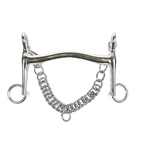 HKM Kandare-9907 silber 14,5 cm von HKM