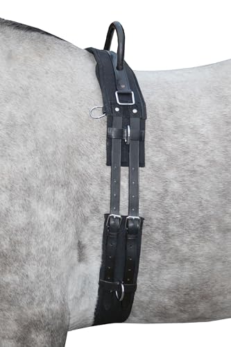 HKM Longiergurt-1795 Longiergurt Schwarz Shetty von HKM