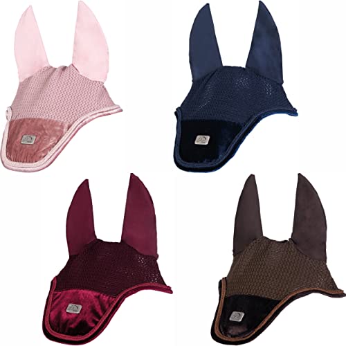 HKM Mellow Velvet Fliegenhaube Weinrot Warmblut HKM Mellow Velvet Fliegenhaube Weinrot Warmblut von HKM