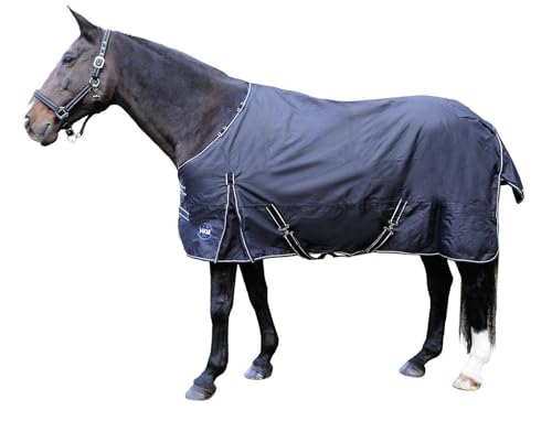HKM Milwaukee Highneckdecke 3591 Lila/Schwarz 145 von HKM