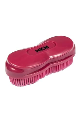 HKM Miracle Bristle Pferdebürsten Bordeaux Stück von HKM