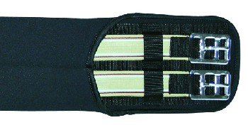 HKM Neoprensattelgurt Elastik schwarz 110cm HKM Neoprensattelgurt Elastik schwarz 110cm von HKM