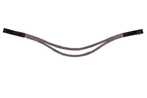 HKM Stirnband -Starlight-, mittelbraun/rosa, Warmblut HKM Stirnband -Starlight-, mittelbraun/rosa, Warmblut von HKM