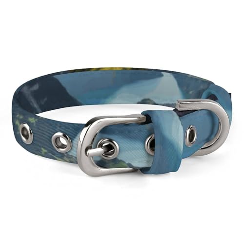 Hundehalsband, Motiv: Schweizer Alpen, bedruckt, verstellbar, geeignet für kleine und mittelgroße Hunde, Katzen Hundehalsband, Motiv: Schweizer Alpen, bedruckt, verstellbar, geeignet für kleine und mittelgroße Hunde, Katzen von HKMNTGD