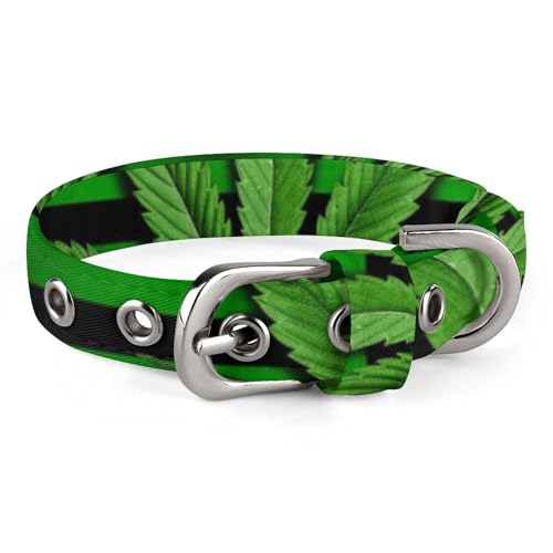 Hundehalsband, gestreift, bedruckt, verstellbar, geeignet für kleine und mittelgroße Hunde, Katzen Hundehalsband, gestreift, bedruckt, verstellbar, geeignet für kleine und mittelgroße Hunde, Katzen von HKMNTGD