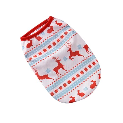 Haustier Weihnachtskleidung Haustier Lustige Kleidung Weihnachtskleidung Warmer Fleece-Mantel Welpe Hund Mode Weihnachtskleidung Weihnachtsmann Stehendes Kostüm (Farbe: D, Größe: M) von HKYBCF