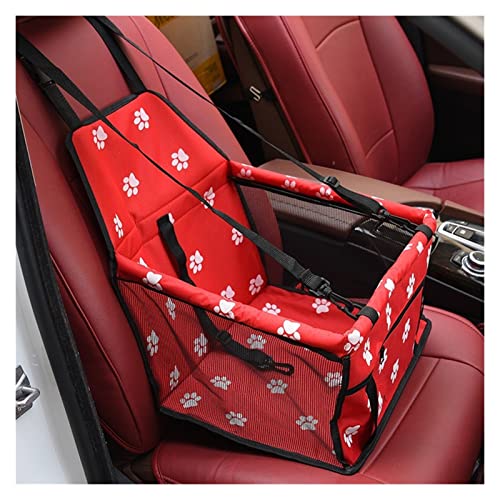 Hundesitzabdeckung Haustier Zubehör Hund Autositz Reise Träger for Hunde Wasserdichte Atemnetz Basket Hängematte for Welpen Katze Abdeckung Autositz mit 1 elastischen ( Color : Red , Size : 40x30x25cm Hundesitzabdeckung Haustier Zubehör Hund Autositz Reise Träger for Hunde Wasserdichte Atemnetz Basket Hängematte for Welpen Katze Abdeckung Autositz mit 1 elastischen ( Color : Red , Size : 40x30x25cm von HKYBCF