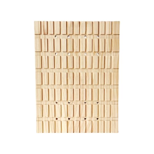 HLBEST Hamsterbrett Kratzbrett Kaninchen Schleifspielzeug Holzfüße Pad für Hamster für Rennmäuse Molar Spielzeug Kratzer HLBEST Hamsterbrett Kratzbrett Kaninchen Schleifspielzeug Holzfüße Pad für Hamster für Rennmäuse Molar Spielzeug Kratzer von HLBEST