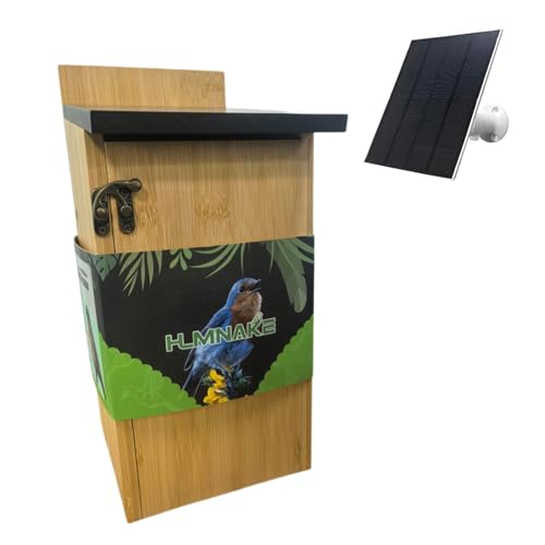 Nistkasten für Wildvögel, Nistkästen für Vögel für draußen wetterfest, Vogelhaus zum aufhängen, Großer nesträubersicherer, Vogelhaus für Meise, Spatzen, Rotkehlchen, Wellensittich und Amsel Nistkasten für Wildvögel, Nistkästen für Vögel für draußen wetterfest, Vogelhaus zum aufhängen, Großer nesträubersicherer, Vogelhaus für Meise, Spatzen, Rotkehlchen, Wellensittich und Amsel von HLMNAKE