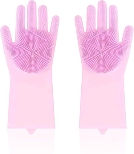 HLMYER Hundewaschhandschuhe, Hunde-Badebürste, Silikon-Pflegehandschuhe, Haarentfernung, multifunktionale Haustierpflege-Handschuhe mit Zähnen, für Katzen, Hunde, Bademassage, Reinigungsbürste HLMYER Hundewaschhandschuhe, Hunde-Badebürste, Silikon-Pflegehandschuhe, Haarentfernung, multifunktionale Haustierpflege-Handschuhe mit Zähnen, für Katzen, Hunde, Bademassage, Reinigungsbürste von HLMYER