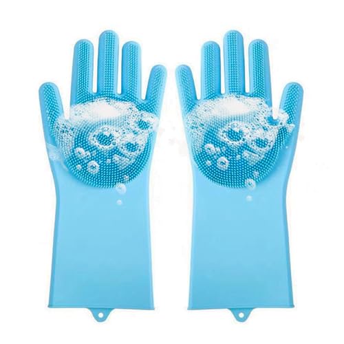 Hunde-Waschhandschuhe, Silikon-Reinigungsbürste, rutschfeste Haustier-Badhandschuhe, multifunktionale Katzenwaschhandschuhe, für Küche, Badezimmer, Reinigung, Hunde, Katzen, Tierhaarpflege, Waschen Hunde-Waschhandschuhe, Silikon-Reinigungsbürste, rutschfeste Haustier-Badhandschuhe, multifunktionale Katzenwaschhandschuhe, für Küche, Badezimmer, Reinigung, Hunde, Katzen, Tierhaarpflege, Waschen von HLMYER