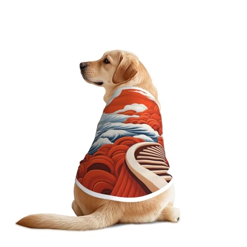 Abstrakte Sky Haustier-T-Shirts für Hunde - Hundekleidung für große und mittelgroße Hunde, bequeme Hunde-Shirts, perfekt für den täglichen Gebrauch Abstrakte Sky Haustier-T-Shirts für Hunde - Hundekleidung für große und mittelgroße Hunde, bequeme Hunde-Shirts, perfekt für den täglichen Gebrauch von HMBGFW